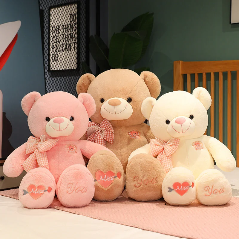 Giant Cute and Comfort Christmas Teddy Bears Perfect Gift For Girls - Aixini Toys