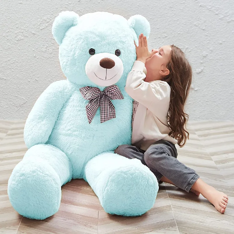 Big Teddy Bear Stuffed Animals, Sky Blue, 47 Inches