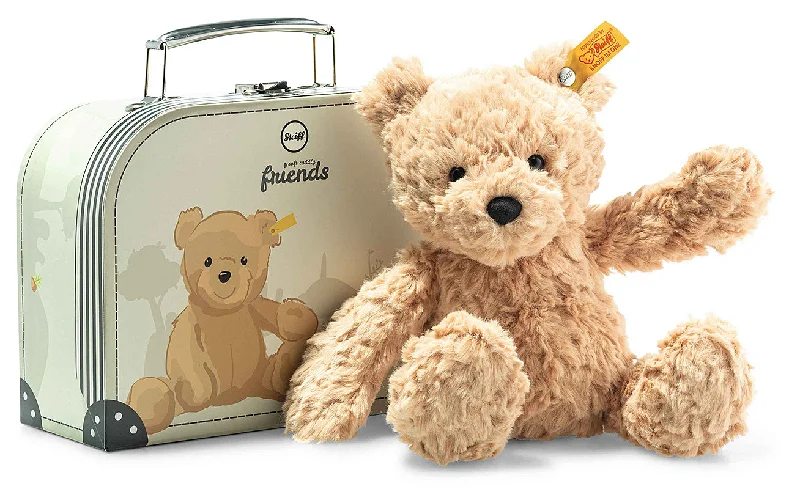 Jimmy Teddy Bear in suitcase by Steiff - 25cm