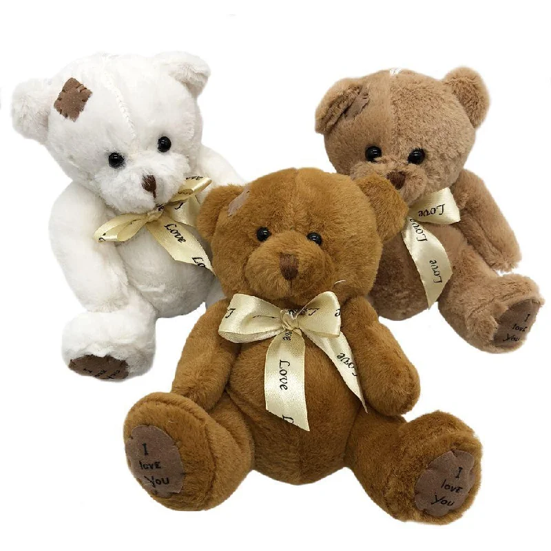 Kawaii Patch Teddy Bear Stuffed Animals