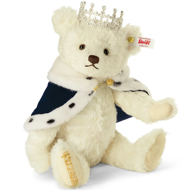 "Long To Reign Over Us" Queen Elizabeth II Musical Teddy Bear by Steiff - 30cm