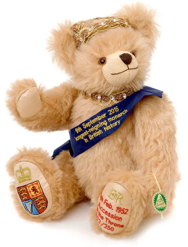 The Longest Reigning Monarch Celebration Teddy Bear by Hermann Spielwaren - 35cm