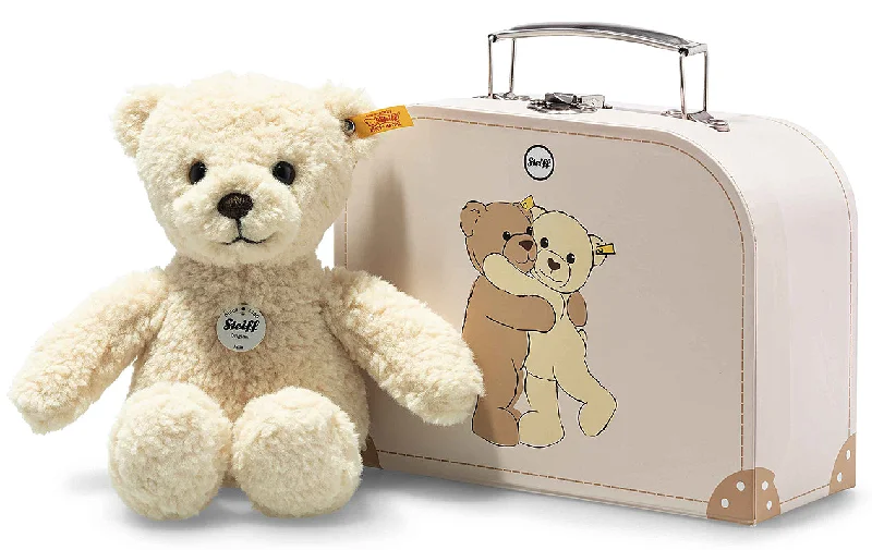 Mila Teddy Bear in suitcase by Steiff - 21cm