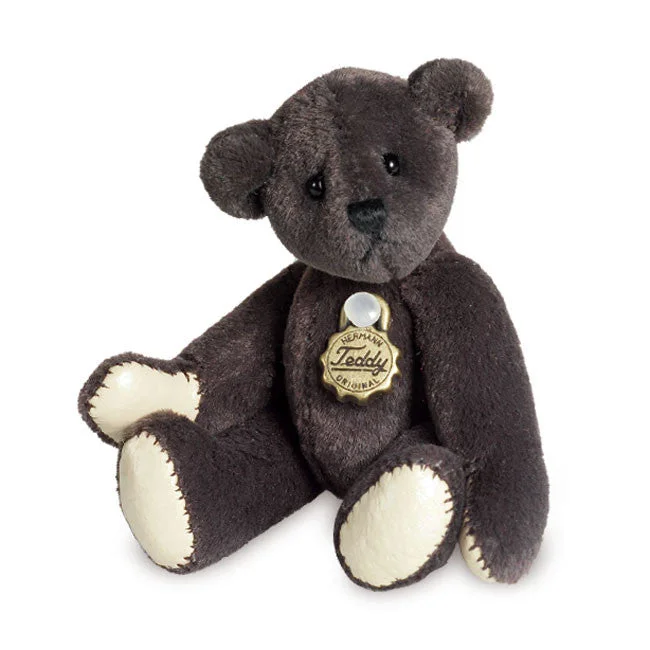 Miniature Mocca Teddy Bear by Teddy Hermann - 5.5cm