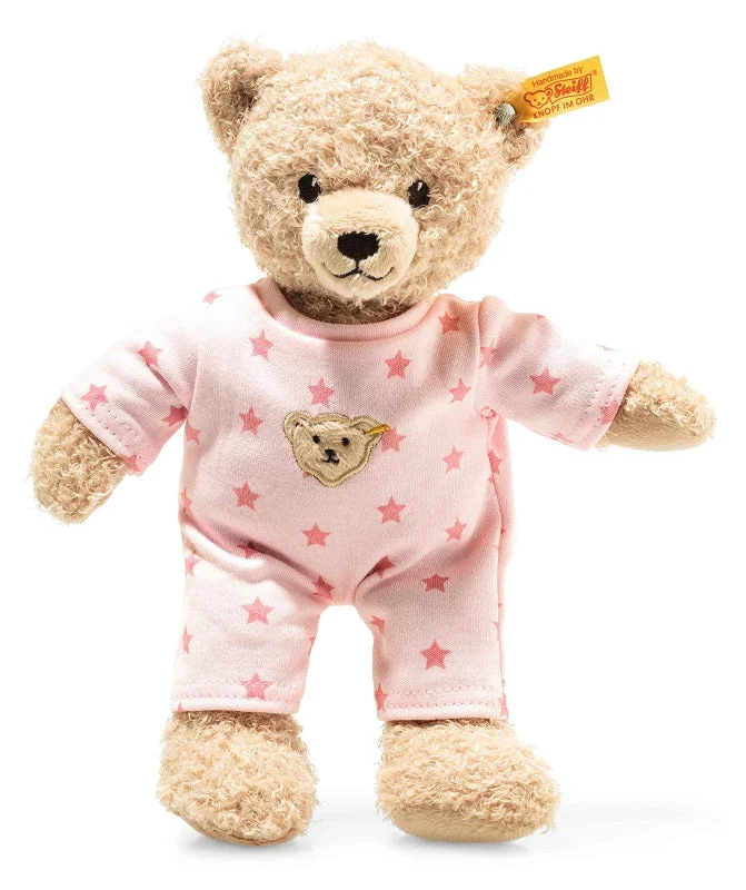 Pyjama Teddy Bear by Steiff - pink - 25cm