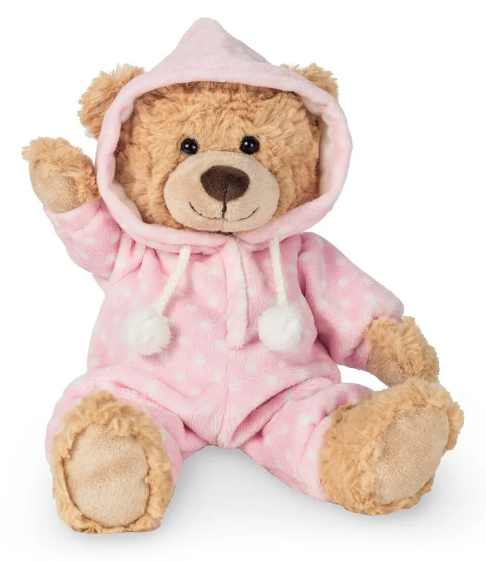 Pyjama Teddy Bear by Teddy Hermann - 30cm - pink