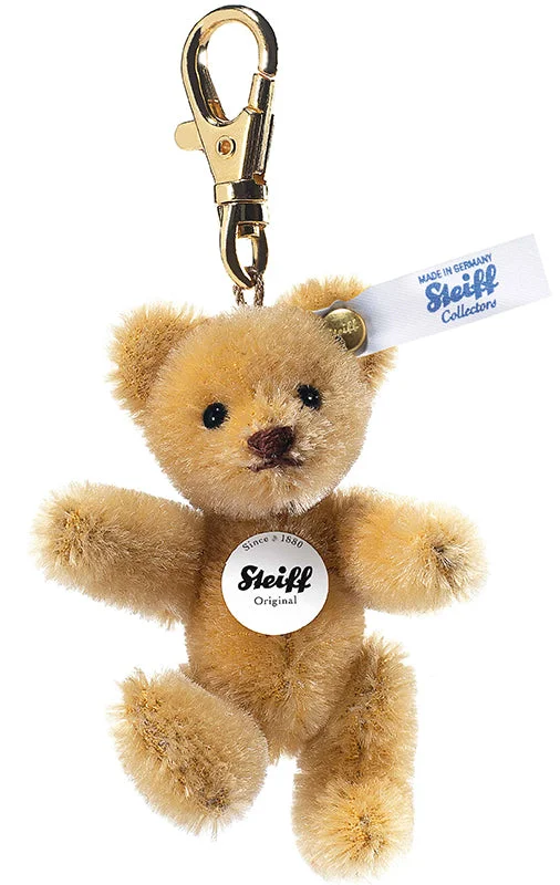 Blond Teddy Bear Keyring by Steiff - 8cm